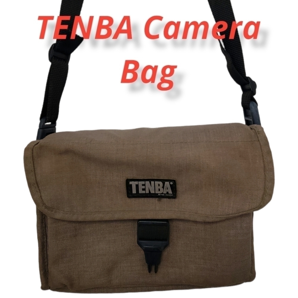 TENBA 1 Camera Bag 7h x 9w x 4d Tan Canvas USA made